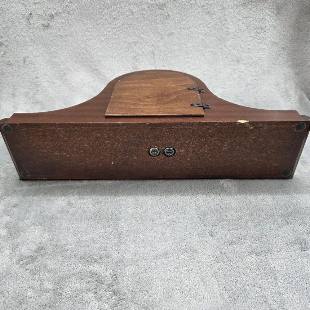 VRG Seth Thomas Mantel Clock WOODBURY 1302A Mahogany UNTESTED